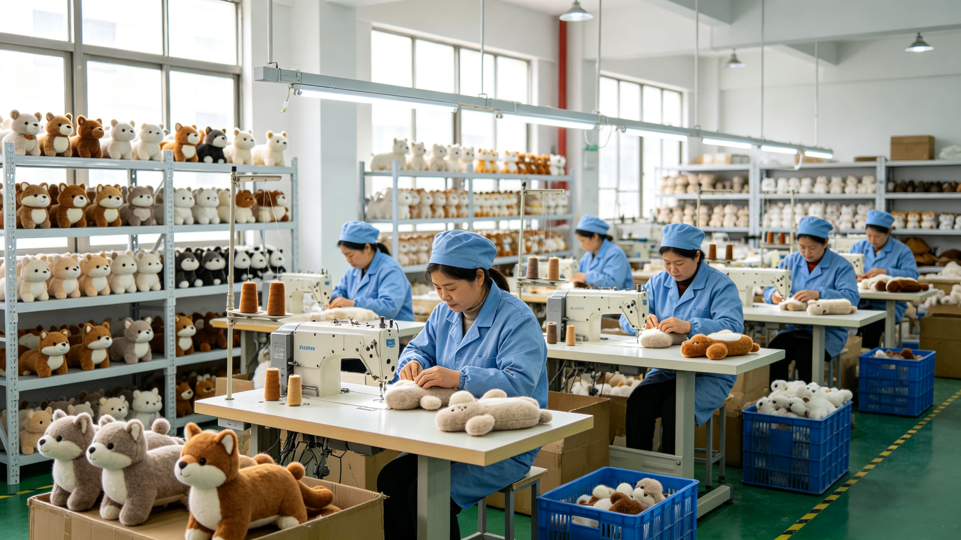 PROMOSWIN factory workshop in Yiwu